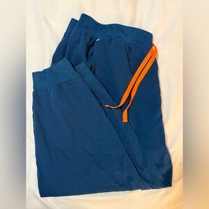 Figs 5XLP dark teal jogger